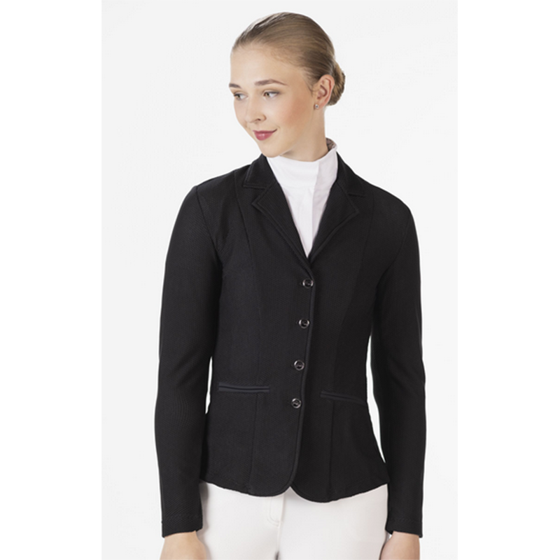 Giacca Mesh HKM Donna - Traspirante, Taglio Sciancrato, 90% Poliammide 10% Elastan